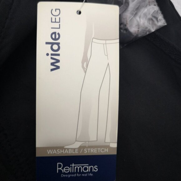 NWT Reitmans Ladies Size 5 Washable Stretch Wide Leg Preferred Fit Cargo Pants - Picture 6 of 16